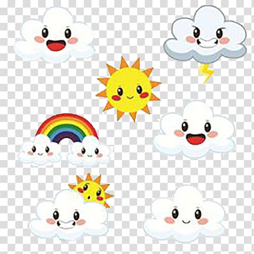 Weather forecasting Meteorology , All kinds of weather transparent background PNG clipart