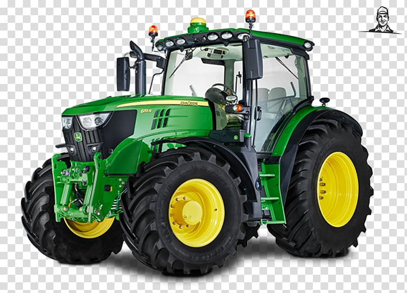 John Deere Model 4020 Tractor Agriculture Agricultural machinery, tractor transparent background PNG clipart