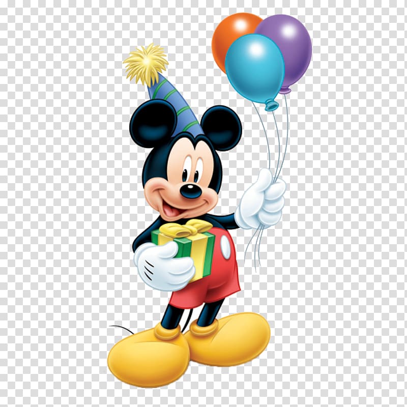 Mickey Mouse Minnie Mouse Balloon Standee Birthday, mickey mouse, Mickey Mouse illustration transparent background PNG clipart