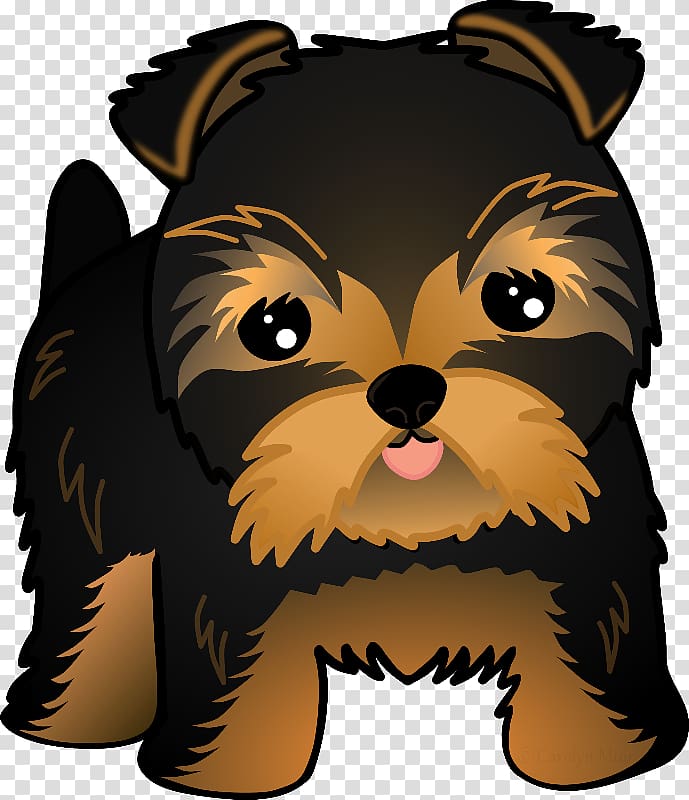 Yorkshire Terrier Puppy Dog breed Shih Tzu Pomeranian, puppy transparent background PNG clipart