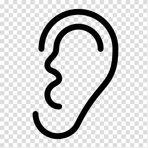 Hearing Computer Icons Sound, human ear transparent background PNG clipart