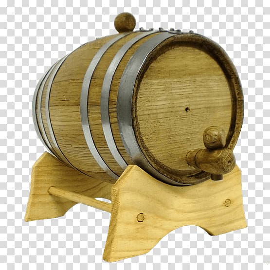 Distilled beverage Whiskey Oak Barrel Mulled Wine, wooden barrel transparent background PNG clipart