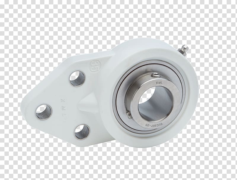 Pillow block bearing Stainless steel Flange Ball bearing, bolt transparent background PNG clipart