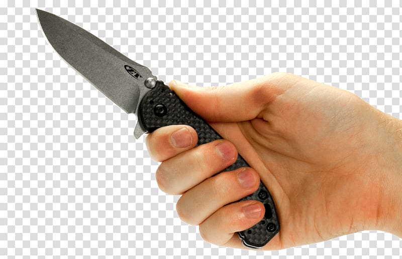 Pocketknife Zero Tolerance Knives Blade Zero Tolerance 0566CF 3-1/4-Inch Stonewash Folding Pocket Knife with Speedsafe, knife transparent background PNG clipart