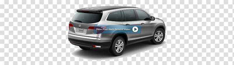 Mini sport utility vehicle 2016 Honda Pilot Car, car transparent background PNG clipart