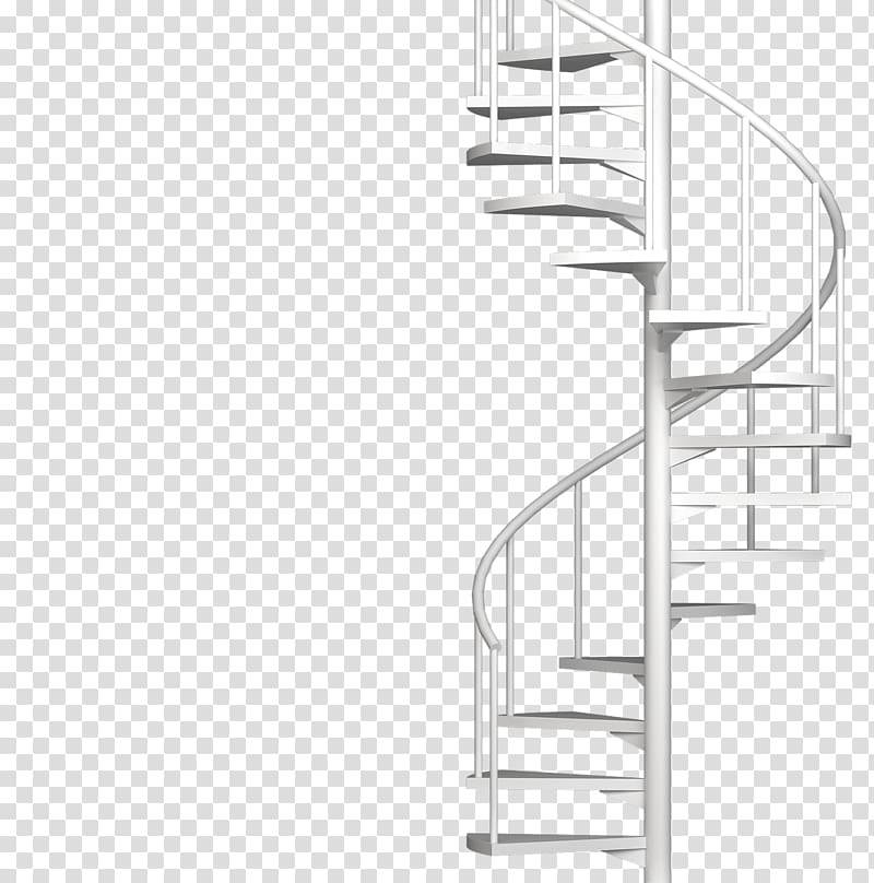 grey metal spiral staircase, Stairs , stairs transparent background PNG clipart