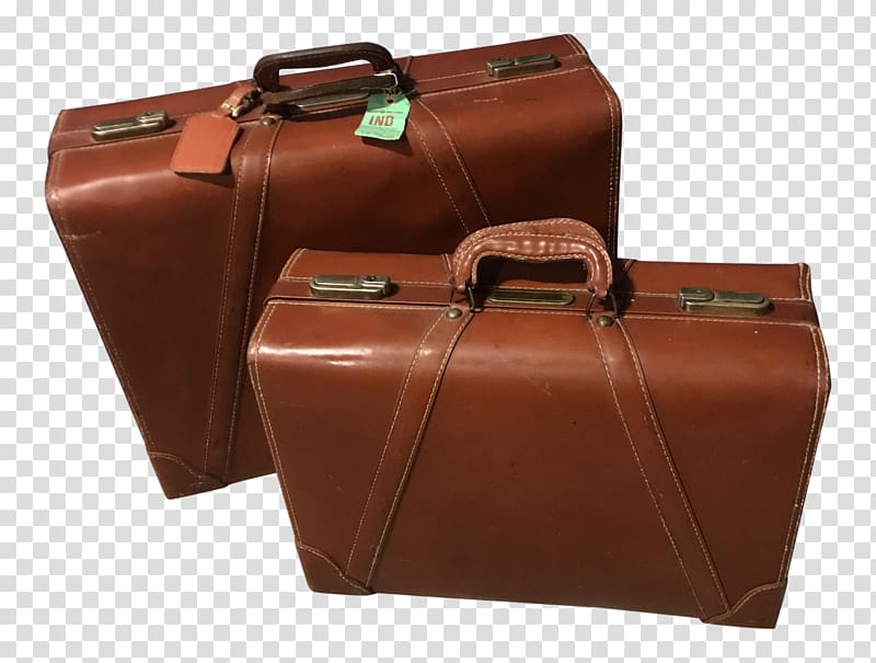 Briefcase Leather Suitcase, suitcase transparent background PNG clipart