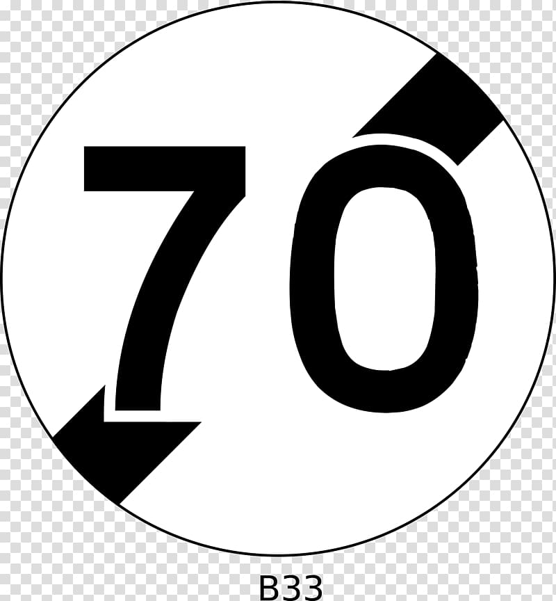 Traffic sign Velocity Number, others transparent background PNG clipart