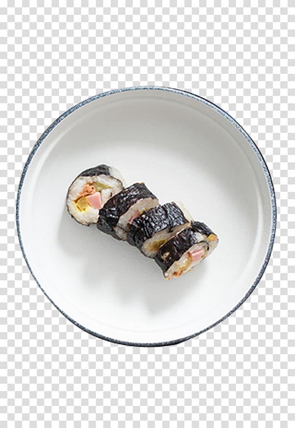 California roll Gimbap Nori Comfort food Recipe, Ham Kimchi Sushi transparent background PNG clipart