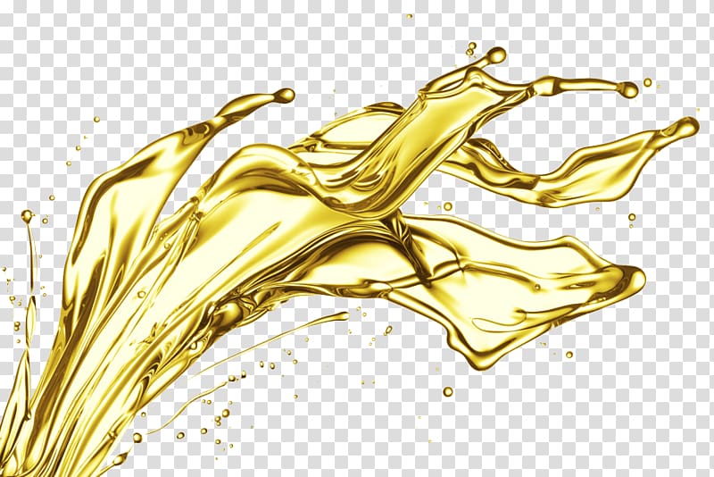 yellow water splash, Lubricant Motor oil Synthetic oil Petroleum, oil transparent background PNG clipart