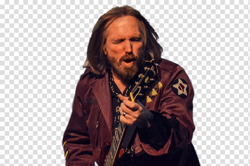 man playing guitar, Tom Petty With Guitar transparent background PNG clipart