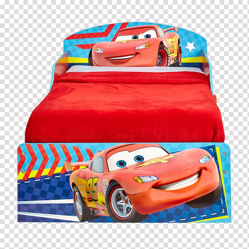 Lightning McQueen Toddler bed Child Cars, Mcqueen transparent background PNG clipart