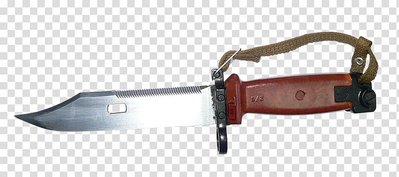 Hunting & Survival Knives Knife Izhmash Bayonet AK-47, knife transparent background PNG clipart