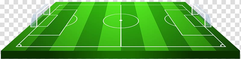 green soccer field illustration, Football pitch Stadium , Sports Field transparent background PNG clipart
