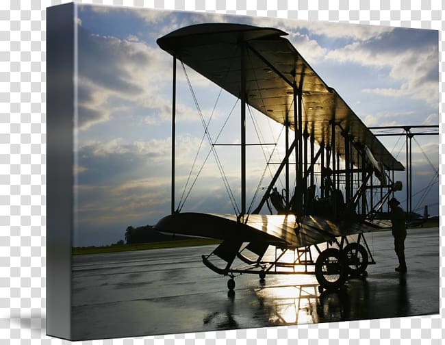 Dayton Wright B Flyer Inc. Gallery wrap Canvas Art, Landscaping Flyer transparent background PNG clipart