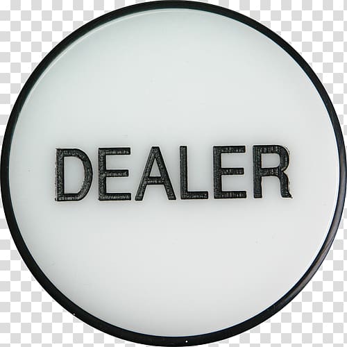 Texas hold \'em Poker dealer Button Croupier, poker transparent background PNG clipart
