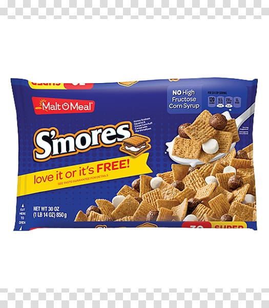 Breakfast cereal S'more Malt-O-Meal Cinnamon Toasters MOM Brands Graham cracker, chocolate transparent background PNG clipart