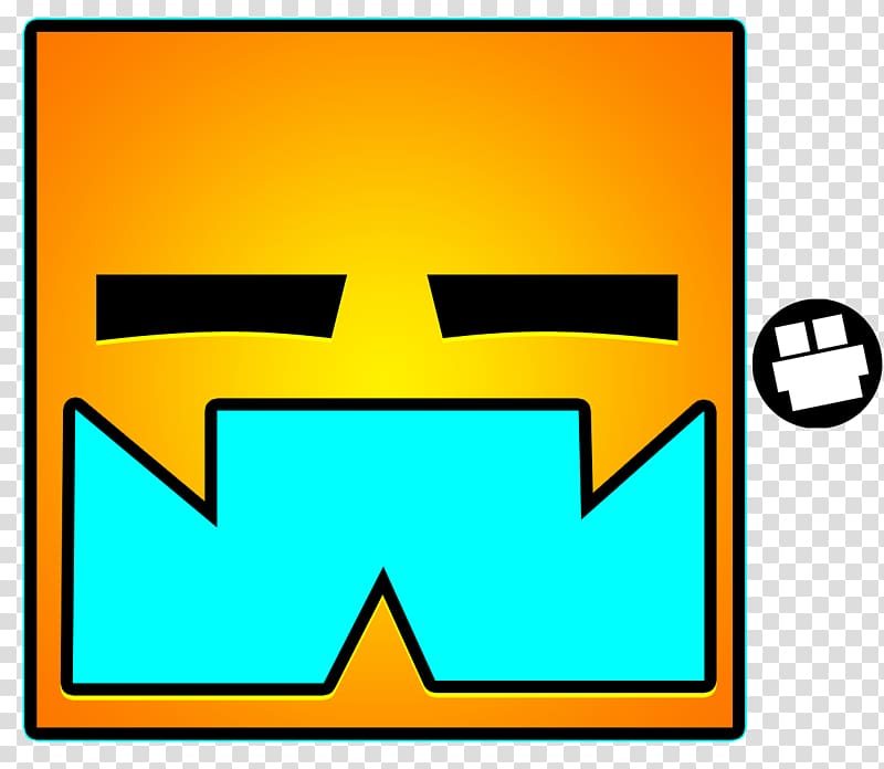 Geometry Dash Cube Skin, dash transparent background PNG clipart