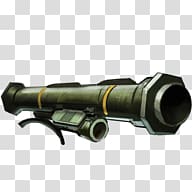 black RPG launcher illustration, Mobile Strike Bazooka transparent background PNG clipart