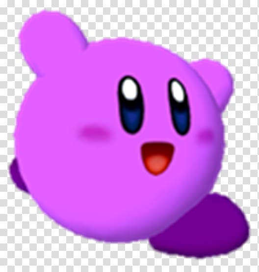 Kirby Air Ride Kirby & the Amazing Mirror Kirby: Squeak Squad Kirby Super Star Ultra, lavander transparent background PNG clipart