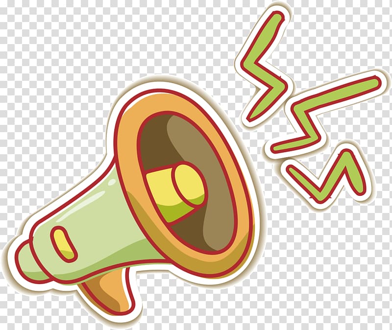 Megaphone , Cartoon, speaker transparent background PNG clipart | HiClipart