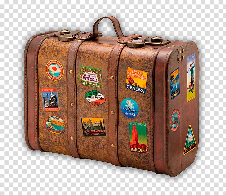 Suitcase Travel Baggage Trunk, suitcase transparent background PNG clipart