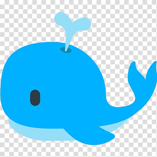 Emoji Baleen whale SMS Sticker, whale transparent background PNG clipart