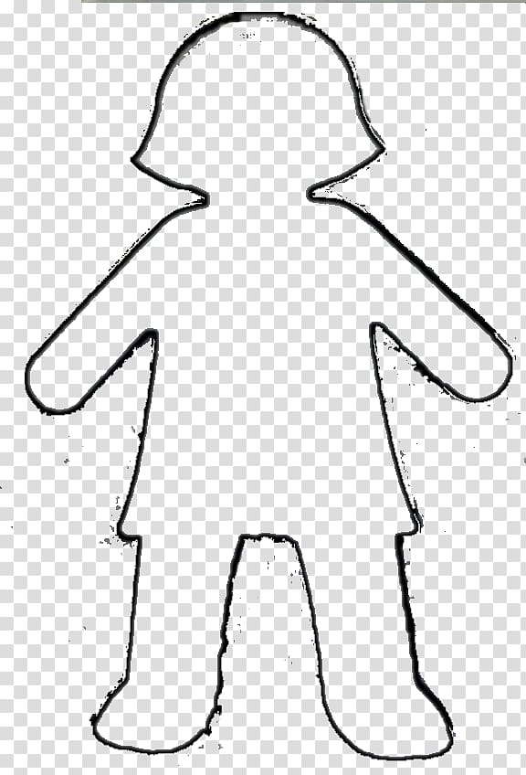 Girl Template Boy Outline , Boy And Girl transparent background PNG clipart