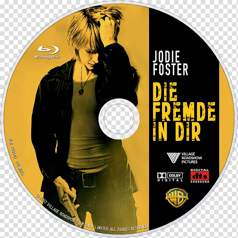 The Brave One (2007) dvd movie cover