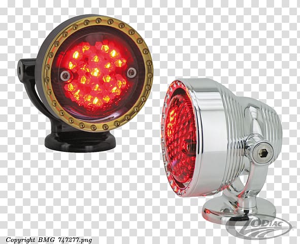 Automotive lighting Custom motorcycle Achterlicht Brake, light transparent background PNG clipart