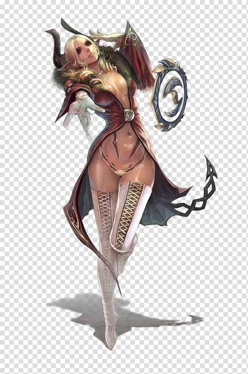 TERA Video Games Dungeons & Dragons The Lord of the Rings Online Art, half elf female transparent background PNG clipart