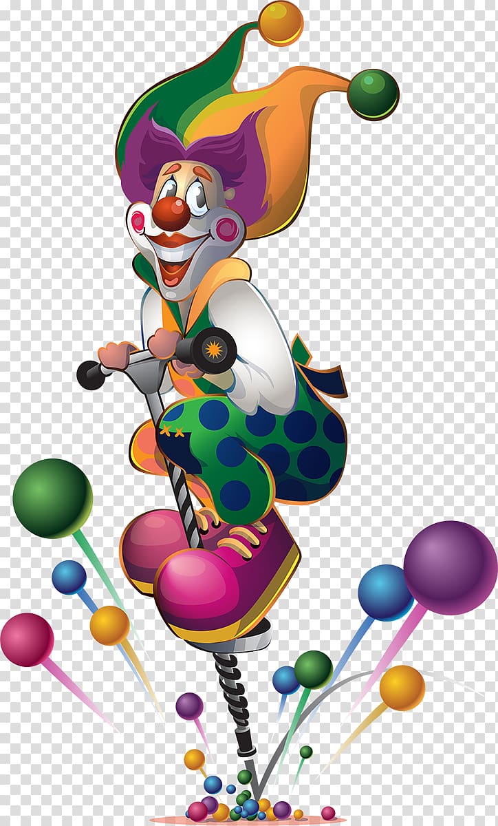 Clown Happy Birthday to You , clown transparent background PNG clipart