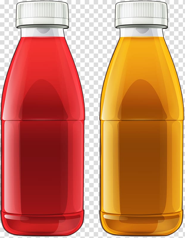 Liquid Glass bottle Yellow, Bottle filled with liquid transparent background PNG clipart