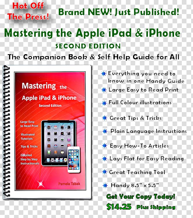 IPhone For Seniors For Dummies Product Manuals IPad Computer, ipad transparent background PNG clipart