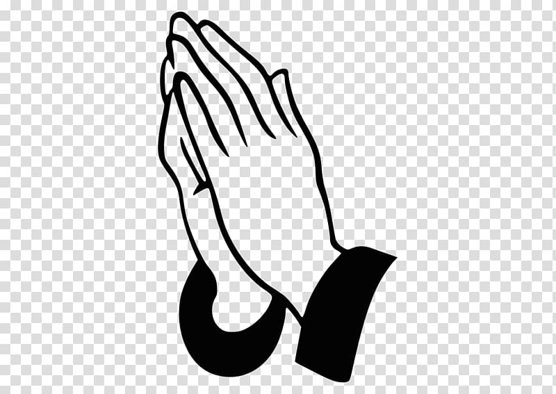 praying hands illustration, Praying Hands Prayer Silhouette , prayer transparent background PNG clipart