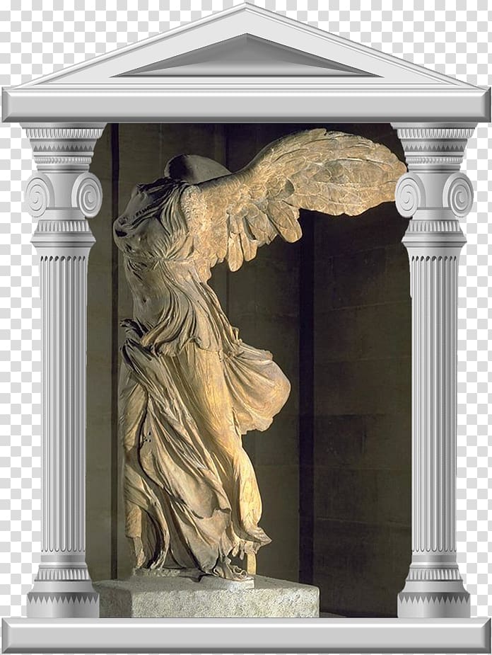 Winged Victory of Samothrace Musée du Louvre Hellenistic period 2nd century BC, nike transparent background PNG clipart