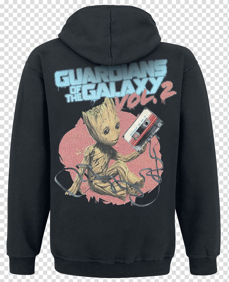 Hoodie T-shirt Five Finger Death Punch Clothing, Guardians Of The Galaxy rocket transparent background PNG clipart