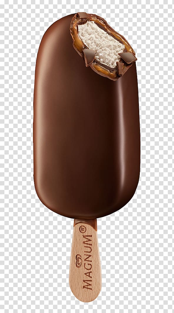 Chocolate ice cream Magnum Wall's, 2017 double eleven transparent background PNG clipart
