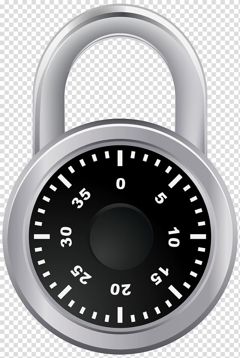 Combination lock Master Lock Padlock, lock transparent background PNG clipart