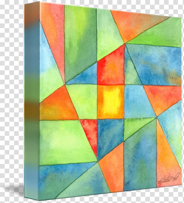 Abstract art Acrylic paint Modern art Painting, abstract square transparent background PNG clipart