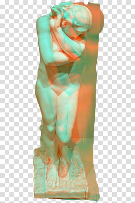 3D film Painting Statue Polarized 3D system Work of art, painting transparent background PNG clipart
