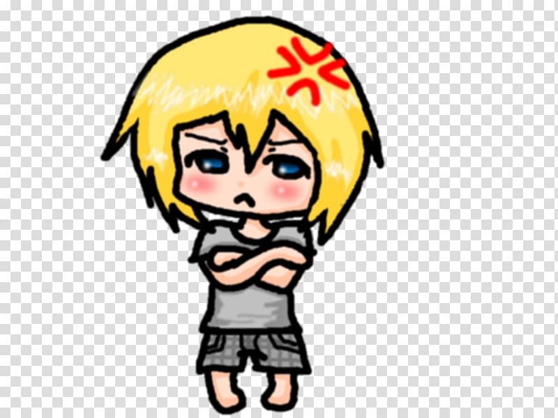 Chibi Anime Annoyance, Chibi transparent background PNG clipart