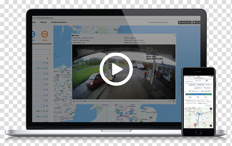 Computer Monitors Fleet management Computer Software Vehicle tracking system, intelligent monitoring transparent background PNG clipart