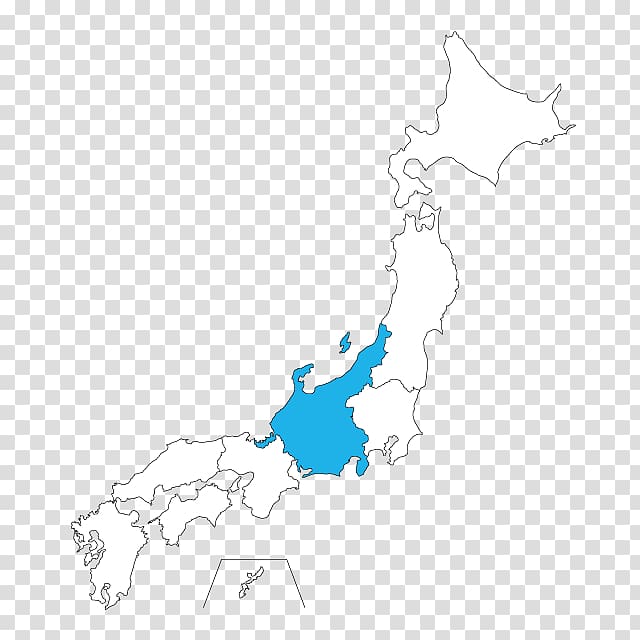 Chūbu region Japanese maps Chubu Centrair International Airport Prefectures of Japan, map transparent background PNG clipart