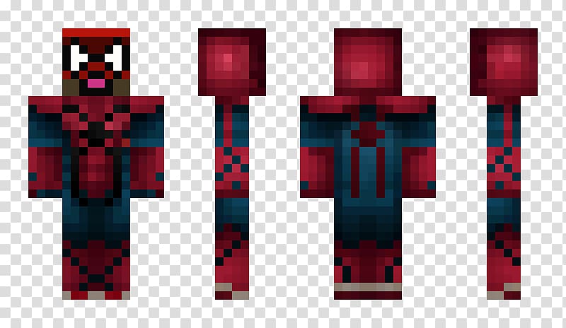 Minecraft: Pocket Edition Spider-Man Skin Red, skins minecraft pocket  edition transparent background PNG clipart