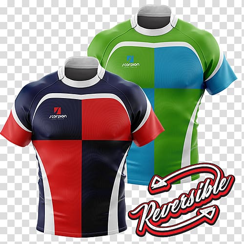 Jersey T-shirt Rugby shirt Kit Rugby union, T-shirt transparent background PNG clipart