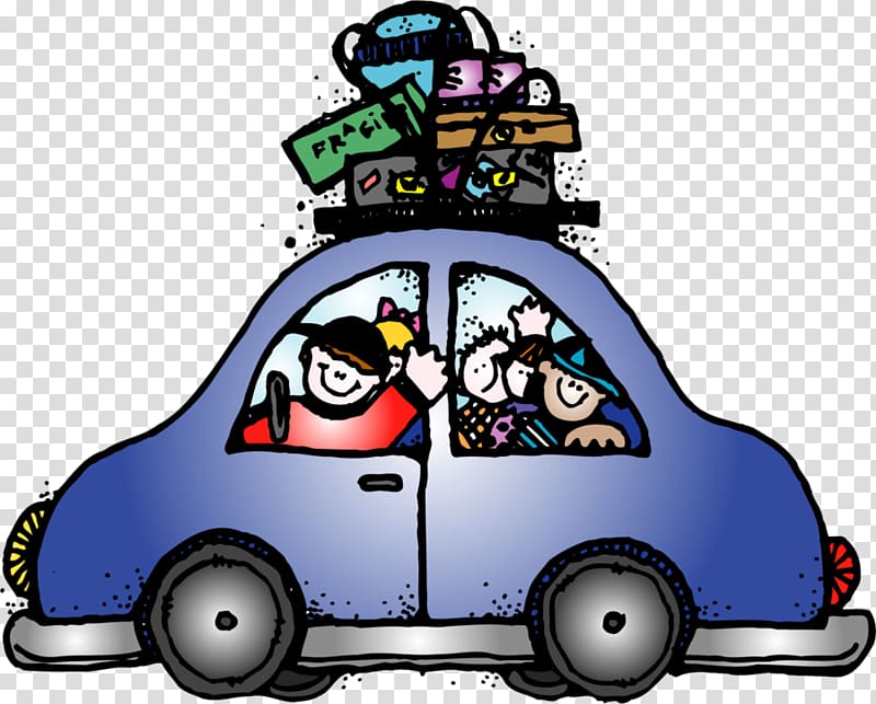 family car vacation clip art