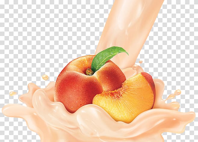 Peach Food Drink Fruit, Peach drink transparent background PNG clipart