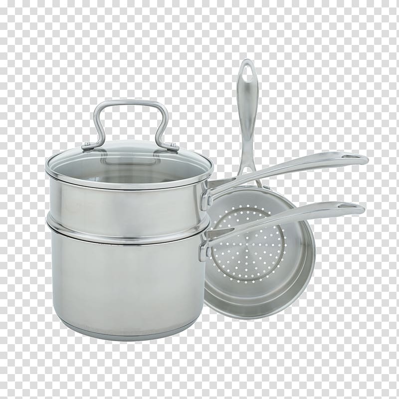 Lid Casserola Cookware Stainless steel Pots, saucepan transparent background PNG clipart