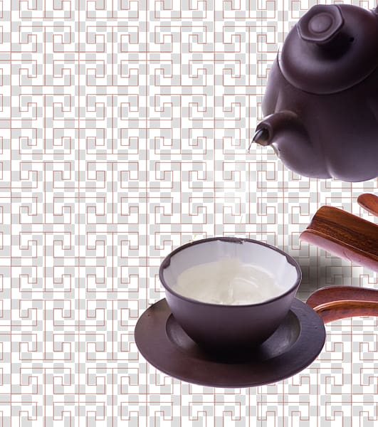 Tea culture Teacup Teapot, Traditional tea culture transparent background PNG clipart